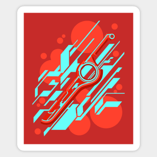 Monado Abstract Sticker